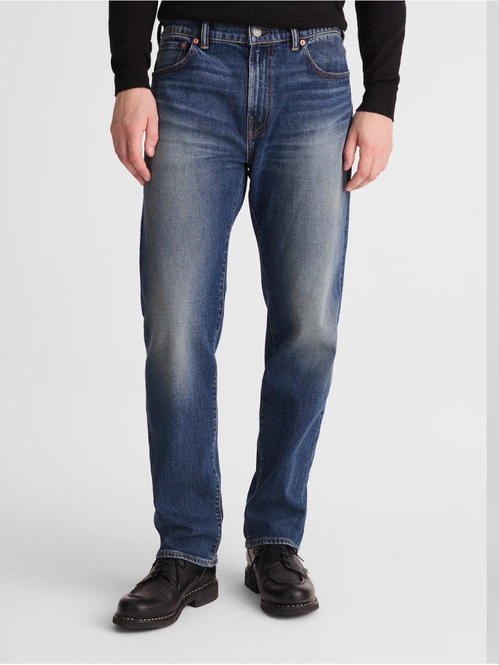 Madewell Men's 1991 Straight Jeans in Faded Blue Wash size 34x30